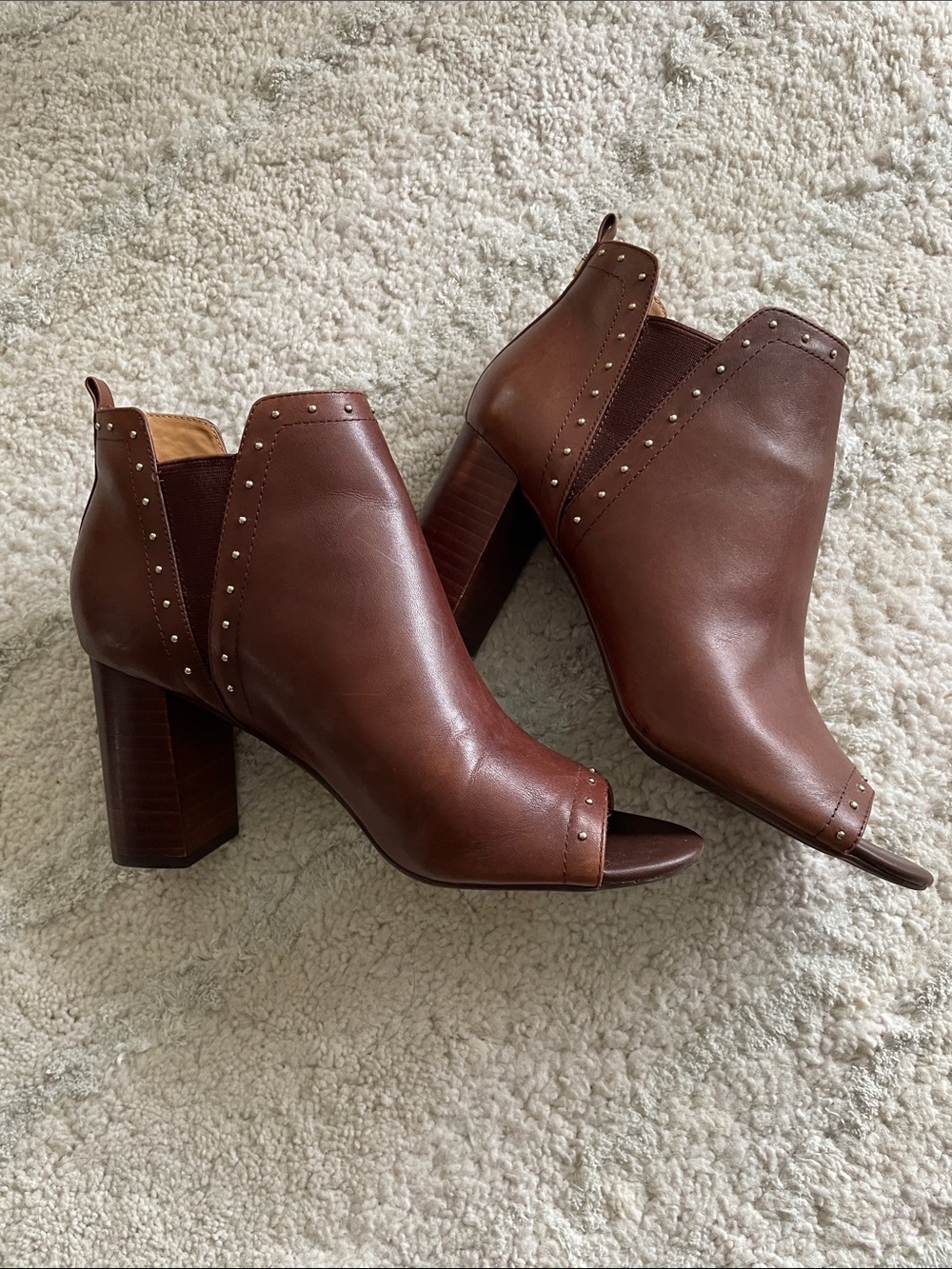 Tommy Hilfiger Peep-Toe Booties